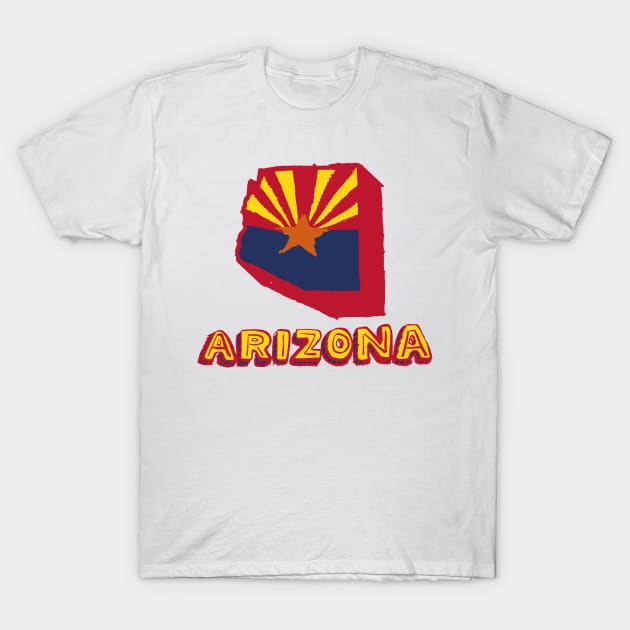 Arizona 2 T-Shirt by Very Simple Graph